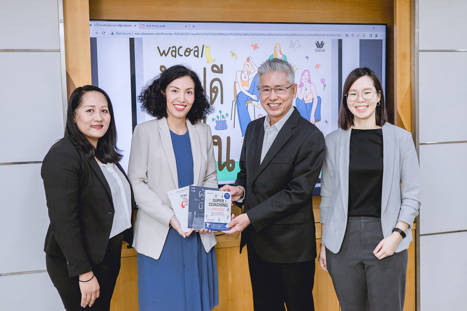 Coach A Encouraging Dialogue For Thai Wacoal To Attain Sustainable Growth